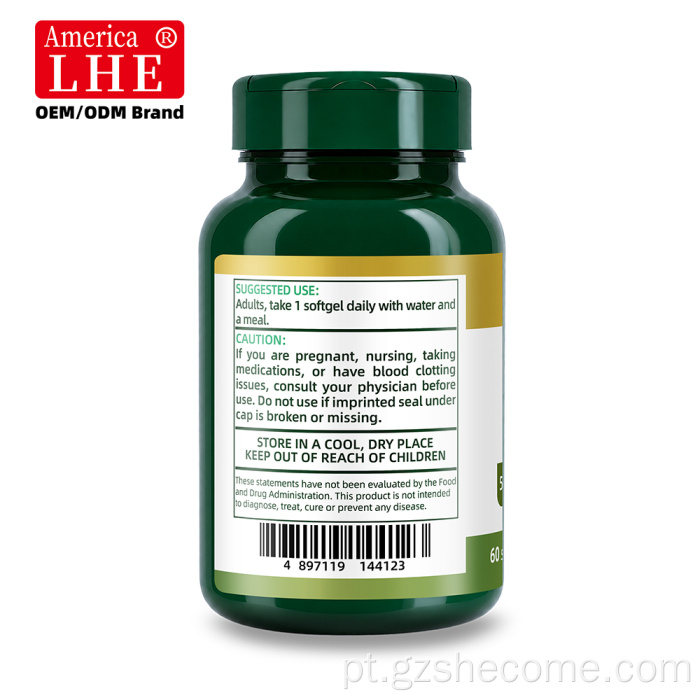 Shecome Vitamina E Softgels apoiam a saúde imunológica